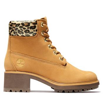 Timberland Női Kinsley 6 Inch Bakancs Teve / Leopárd